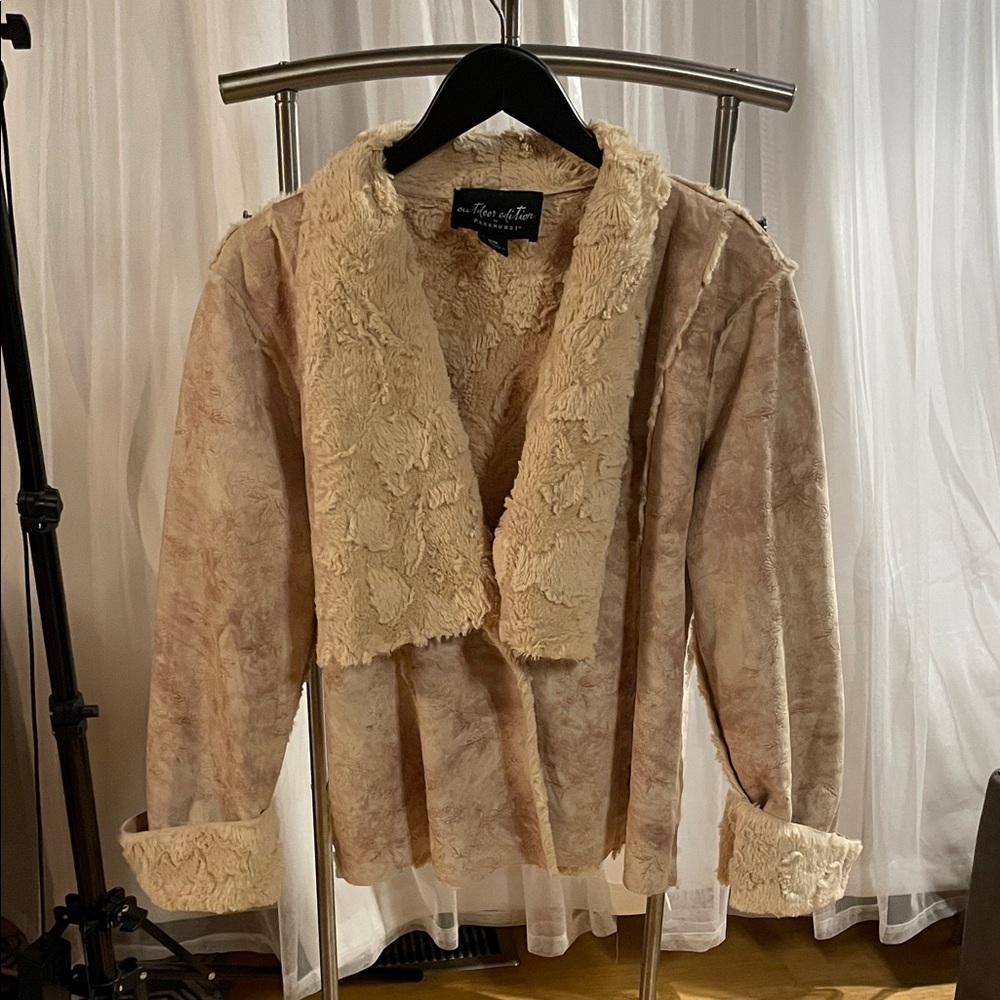 Parkhurst Beige Teddy Jacket